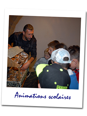 Animations scolaires à Castelnau-Pégayrols en Aveyron