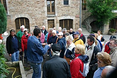 visite guidée du village de Castelnau-Pégayrols