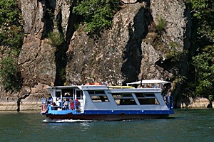 excursion à bord du bateau le héron des Raspes 